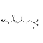 CAS 登录号：771585-72-9， 2,2,2-三氟乙基(2E)-3-羟基-3-甲氧基丙烯酸酯