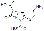 CAS#: 77171-32-5, (2S,5S,6R)-3-(2-Aminoethylsulfanyl)-6-(1-Hydroxyethyl)-7-Oxo-1-Azabicyclo[3.2.0]Hept-3-Ene-2-Carboxylic Acid