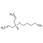 CAS#: 77172-80-6, Pentyl diallylphosphinate
