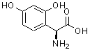 CAS#: 77197-69-4, (2S)-Amino(2,4-dihydroxyphenyl)acetic acid