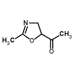 CAS#: 77219-16-0, 1-(2-Methyl-4,5-dihydro-1,3-oxazol-5-yl)ethanone