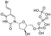 CAS 登录号：77222-61-8， [(2R,3S,5R)-5-[5-[(E)-2-溴乙烯基]-2,4-二氧代嘧啶-1-基]-3-羟基四氢呋喃-2-基]甲基(羟基-膦酰氧基磷酰)氢磷酸酯