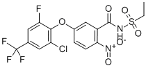 CAS#: 77227-69-1, 5-[2-Chloro-6-Fluoro-4-(Trifluoromethyl)Phenoxy]-N-Ethylsulfonyl-2-Nitrobenzamide