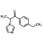 CAS#: 772308-05-1, 1-(4-Ethylphenyl)-2-(1H-imidazol-1-yl)-1-propanone