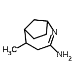CAS#: 772320-60-2, 5-Methyl-2-azabicyclo[4.2.1]non-2-en-3-amine