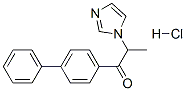 CAS 登录号：77234-76-5， 2-咪唑-1-基-1-(4-苯基苯基)丙-1-酮盐酸盐