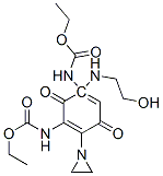 CAS 登录号：77280-56-9， N-[2-(氮丙啶-1-基)-4-(乙氧羰基氨基)-5-(2-羟基乙基氨基)-3,6-二氧代-1-环己-1,4-二烯基]氨基甲酸乙酯