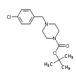 CAS 登录号：77290-30-3， 2-甲基-2-丙基4-(4-氯苄基)-1-哌嗪羧酸酯
