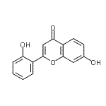 CAS 登录号：77298-66-9， 7-羟基-2-(2-羟基苯基)-4H-苯并吡喃-4-酮