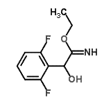CAS#: 773008-46-1, Ethyl 2-(2,6-difluorophenyl)-2-hydroxyethanimidate
