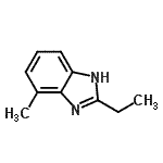 CAS#: 77303-09-4, 2-Ethyl-4-methyl-1H-benzimidazole