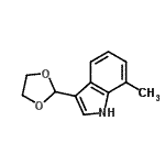 CAS#: 773088-58-7, 3-(1,3-Dioxolan-2-yl)-7-methyl-1H-indole