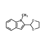 CAS#: 773095-30-0, 2-(1,3-Dioxolan-2-yl)-1-methyl-1H-indole