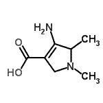 CAS#: 773099-89-1, 4-Amino-1,5-dimethyl-2,5-dihydro-1H-pyrrole-3-carboxylic acid