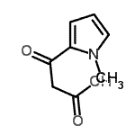 CAS 登录号：773100-50-8， 3-(1-甲基-1H-吡咯-2-基)-3-氧代丙酸
