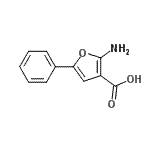 CAS 登录号：773108-73-9， 2-氨基-5-苯基-3-糠酸