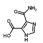 CAS 登录号：773108-85-3， 4-氨基甲酰-1H-咪唑-5-羧酸