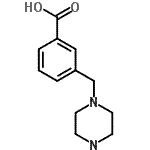 CAS#: 773109-07-2, 3-(1-Piperazinylmethyl)benzoic acid