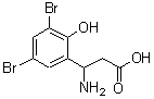 CAS 登录号：773122-02-4， 3-氨基-3-(3,5-二溴-2-羟基-苯基)丙酸