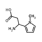 CAS#: 773122-08-0, 3-Amino-3-(1-methyl-1H-pyrrol-2-yl)propanoic acid