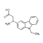 CAS#: 773122-09-1, 3-amino-3-(9-ethylcarbazol-3-yl)propanoic acid