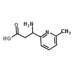 CAS#: 773122-42-2, 3-amino-3-(6-methyl-2-pyridyl)propanoic acid