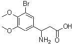CAS#: 773125-00-1, 3-Amino-3-(3-bromo-4,5-dimethoxyphenyl)propanoic acid