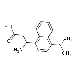 CAS#: 773125-13-6, 3-amino-3-[4-(dimethylamino)-1-naphthyl]propanoic acid
