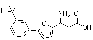 CAS#: 773125-92-1, 3-amino-3-[5-[3-(trifluoromethyl)phenyl]-2-furyl]propanoic acid