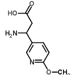 CAS 登录号：773126-35-5， 3-氨基-3-(6-甲氧基-3-吡啶基)丙酸