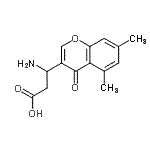 CAS#: 773126-72-0, 3-amino-3-(5,7-dimethyl-4-oxo-chromen-3-yl)propanoic acid
