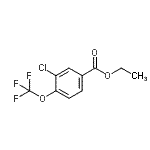 CAS 登录号：773135-54-9， 乙基3-氯-4-(三氟甲氧基)苯甲酸酯