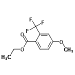 CAS 登录号：773138-36-6， 乙基4-甲氧基-2-(三氟甲基)苯甲酸酯