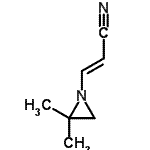 CAS#: 77376-91-1, (2E)-3-(2,2-Dimethyl-1-aziridinyl)acrylonitrile