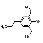 CAS#: 773790-18-4, 2-(Aminomethyl)-6-methoxy-4-propylphenol