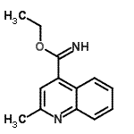 CAS#: 773792-87-3, Ethyl 2-methyl-4-quinolinecarboximidate