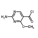 CAS#: 773798-35-9, 2-Amino-4-methoxy-5-pyrimidinecarbonyl chloride