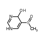 CAS#: 773805-12-2, 5-(Methylsulfinyl)-1,4-dihydro-4-pyrimidinol