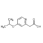 CAS#: 773848-48-9, (4-Isopropoxy-2-pyridinyl)acetic acid