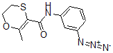 CAS#: 77386-61-9, N-(3-Azidophenyl)-2-Methyl-5,6-Dihydro-1,4-Oxathiine-3-Carboxamide