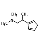 CAS#: 773885-47-5, 2-(1,4-Cyclopentadien-1-yl)-N,N-dimethyl-1-propanamine