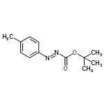 CAS 登录号：773893-07-5， 2-甲基-2-丙基(E)-(4-甲基苯基)二氮烯羧酸酯