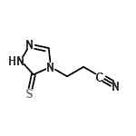 CAS#: 774140-20-4, 3-(5-Thioxo-1,5-dihydro-4H-1,2,4-triazol-4-yl)propanenitrile
