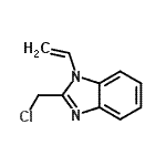 CAS#: 77416-96-7, 2-(Chloromethyl)-1-vinyl-1H-benzimidazole