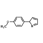CAS 登录号：774177-64-9， 2-(4-甲氧基苯基)-2H-吡咯