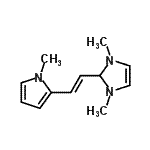 CAS#: 774182-33-1, 1,3-Dimethyl-2-[(E)-2-(1-methyl-1H-pyrrol-2-yl)vinyl]-2,3-dihydro-1H-imidazole