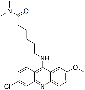 CAS#: 77420-95-2, 6-[(6-Chloro-2-Methoxyacridin-9-Yl)Amino]-N,N-Dimethylhexanamide