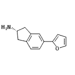 CAS#: 774222-66-1, (2S)-5-(2-Furyl)-2-indanamine
