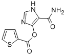 CAS 登录号：77444-67-8， (5-氨基甲酰-1H-咪唑-4-基)噻吩-2-羧酸酯