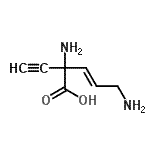 CAS 登录号：774486-88-3， (3E)-2,5-二氨基-2-乙炔基-3-戊烯酸